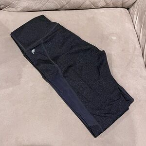 Fabletics Full Length Powerhold Charcoal Gray Pocket Leggings